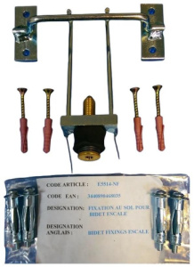 Крепление для напольного биде Jacob Delafon Escale E5514-NF