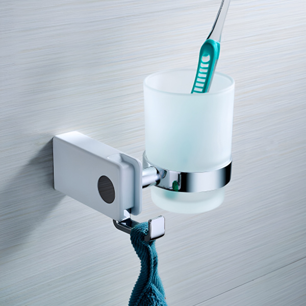 Набор AVS F83 Стакан с крючком+Мыльница+Полотенцедержатель 60