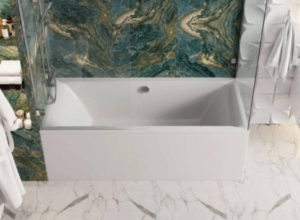 Акриловая ванна Vagnerplast Veronela 180x80 белая, без каркаса