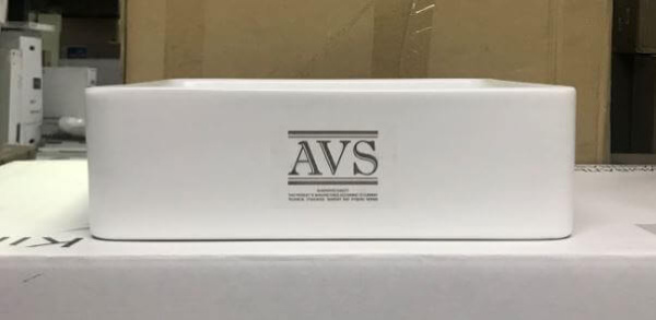 Рукомойник AVS AVS-82179-S-MW 36х36 белый