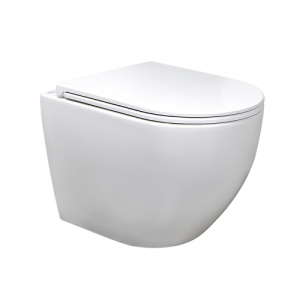 Унитаз подвесной AVS Метрополь безободковый, белый