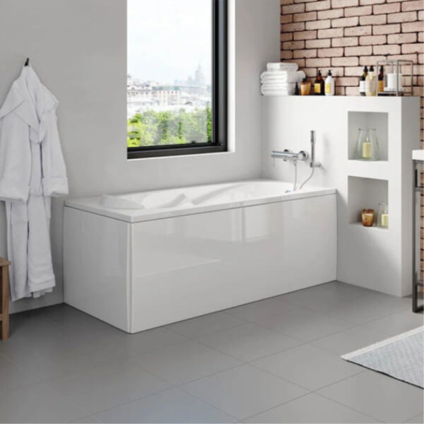 Акриловая ванна Vagnerplast Kleopatra 160x70 белая, без каркаса