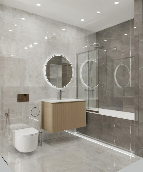 Керамогранит AVS by Colortile Oceanic Blanco 60x60 полированный