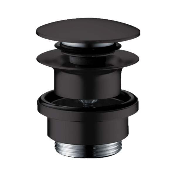 Донный клапан Hansgrohe 50100670 черный матовый Донный клапан Hansgrohe 50100670 черный матовый