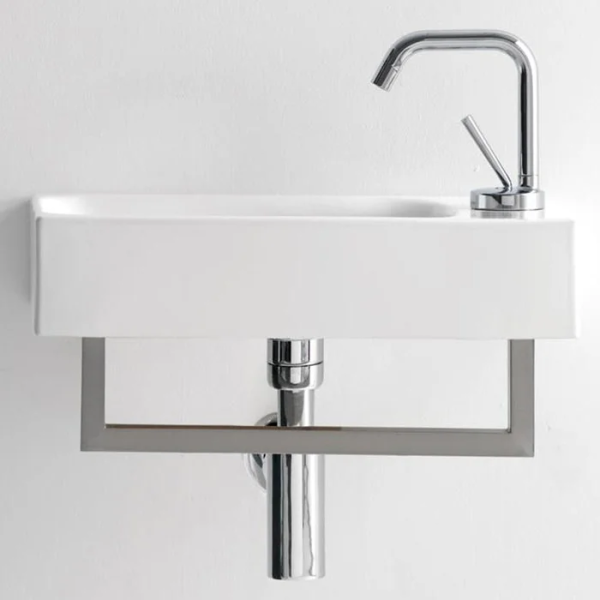 Раковина подвесная Kerasan Cento R 45x25 белая