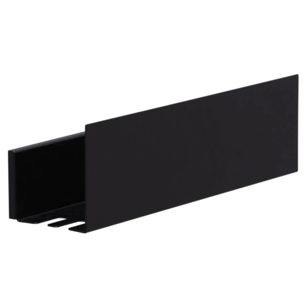 Полка Aquanet Магнум Н 341531 черная матовая