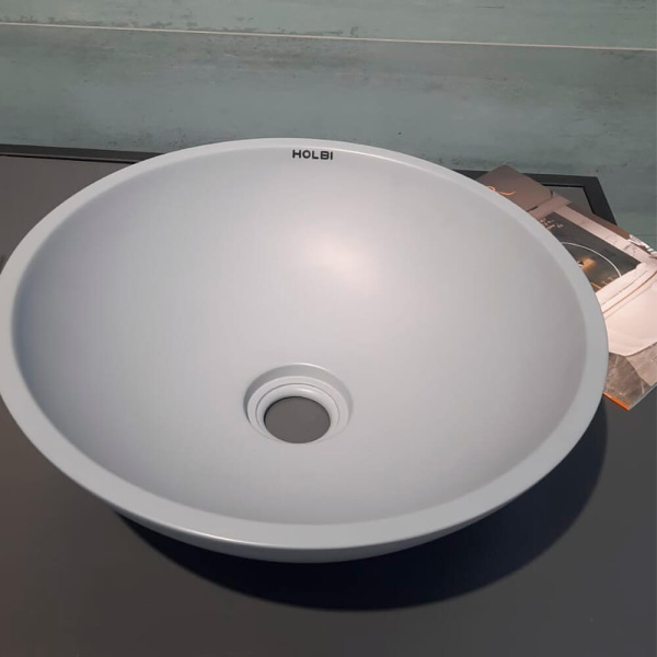 Раковина HOLBI Demeter 1.02.016.11 40,5x40,5 серая