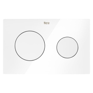 890089000 Клавиша смывная 2 режима PL10 /25х16/ (белый глянц) ROCA