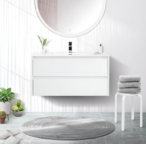 Комплект: Тумба 1000x460x500 Kraft BelBagno KRAFT-1000-2C-SO-BO+раковина LOV-1000-LVB 