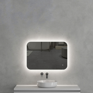 Зеркало с подсветкой AVS Каспий 55x80 см