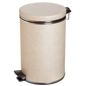 Ведро для мусора AVS белый 5 л