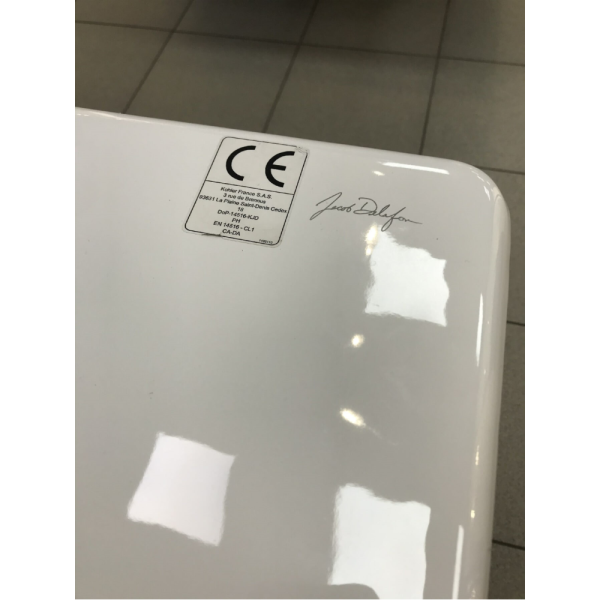 Чугунная ванна Jacob Delafon Soissons 160х70 белая, без ножек