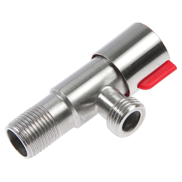 Кран угловой Accoona A473G-4 M1/2*1/2 красный Кран угловой Accoona A473G-4 M1/2*1/2 красный