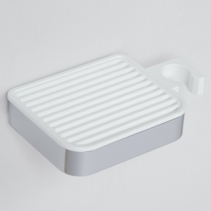 Мыльница подвесная AVS Ruf с держателем для душа, хром Мыльница подвесная AVS Ruf с держателем для душа, хром