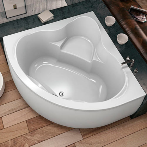 Акриловая ванна Kolpa-San Loco 150х150 белая, с каркасом и экраном