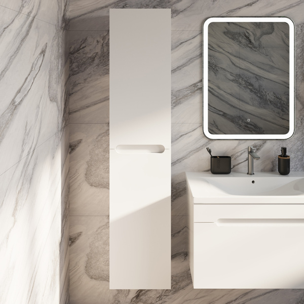 Шкаф-пенал AVS Эстель 35x160 белый Шкаф-пенал AVS Эстель 35x160 белый