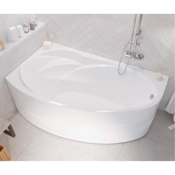 Акриловая ванна Marka One Julianna 170x100 L белая, без каркаса
