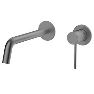 Смеситель для раковины AVS Pulse с внутренней частью, оружейная сталь