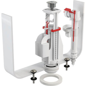 Арматура для унитаза 3/8 двойной смыв Alcaplast SA08S