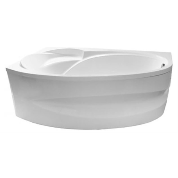 Акриловая ванна Marka One Julianna 170x100 L белая, без каркаса